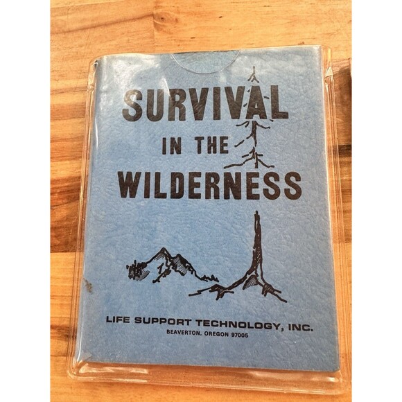 Vintage Pocket N Pak Library Food & Survival In The Wilderness Booklet Manual - Picture 2 of 6